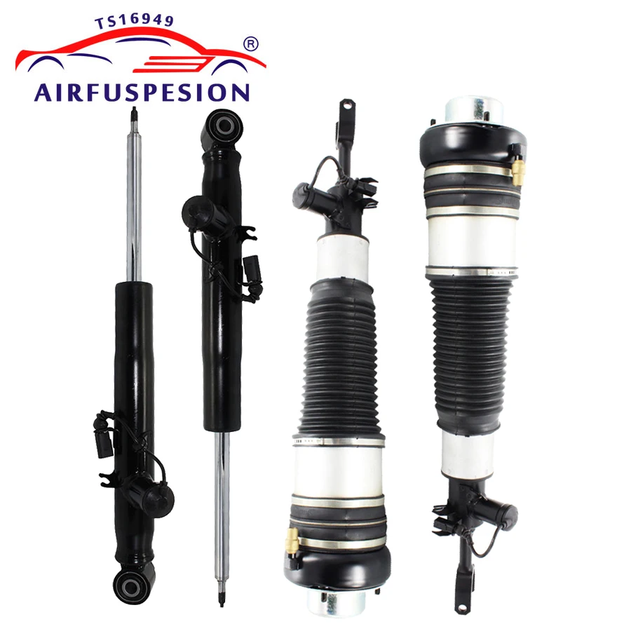 4Pcs For Audi A6 C6 4F Front Rear Air Suspension Shock Strut Air Spring