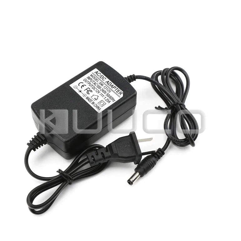

DC 12V Universal Charger AC 100V~240V to DC 12V 1.5A Buck Power Supply/Adapter/Regulator for Led Strip/Micro Pump/Router etc