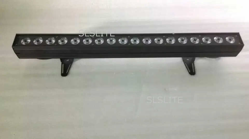 

8PCS/LOT 18PCS 10W RGBW 4IN1 LED DMX Wash Bar/led indoor Wall Washer Stage Lighting Free Shipping