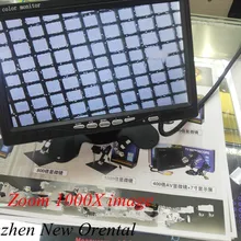 AV 2000X микроскоп Камера адаптер объектива для камер Micro Материал HD CMOS Бороскоп Цифровые микроскопы с ЖК-дисплей монитор