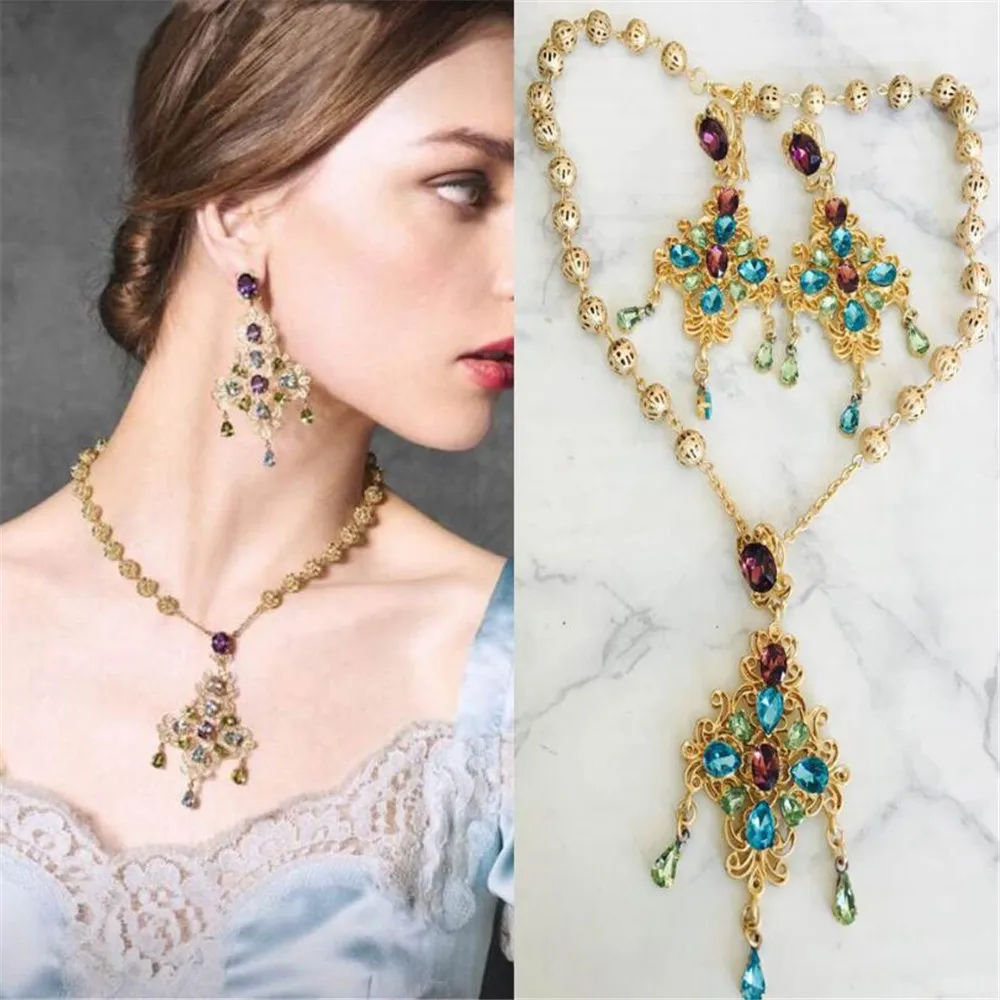 Buy MHS.SUN 1SET European Fashion Luxury Crystal