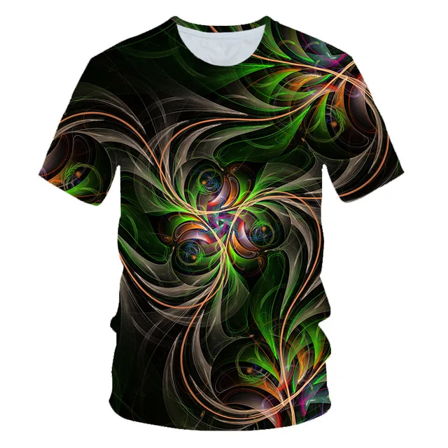 Boys Girls Black Red Magic Tetris 3d Print Lattice T-shirt  2019 Summer Children Funny Party T shirt Kids Fashion Tshirts 4T-20T 4