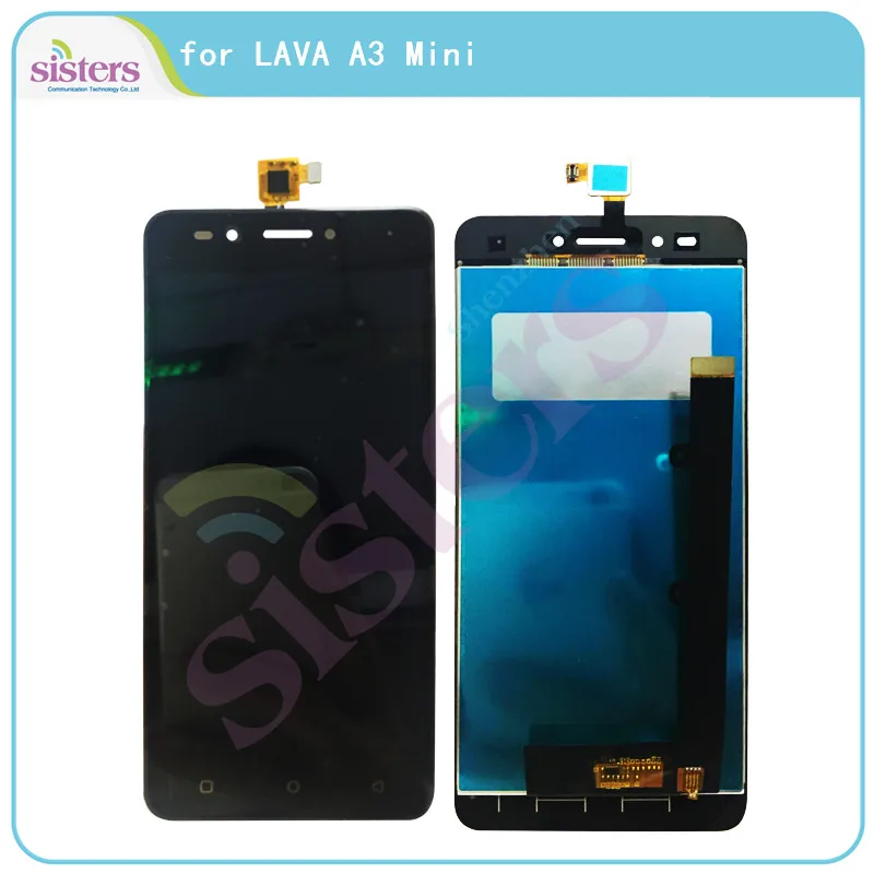 ЖК дисплей для LAVA A3 Mini экран сенсорный дигитайзер ремонта телефона запасная