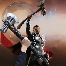Молот Тора, игрушки Тор, кастомический Молот Тора, игрушка для костюмированного представления на сцене, детская коллекция игрушек
