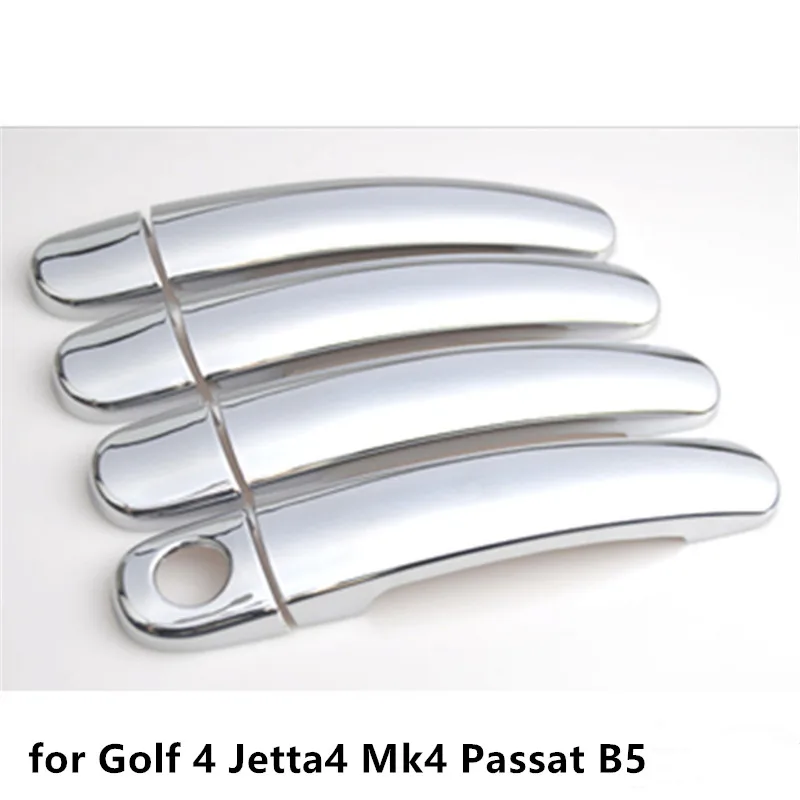 

high quality ABS Chrome Door Handle Cover for Volkswagen Golf 4 Jetta4 Mk4 Passat B5 Car styling