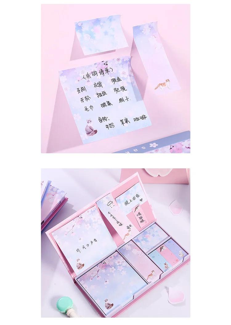 DUGUO милые канцелярские товары Корея удобные наклейки в штучной упаковке бронзовая может порвать бумага ins Pepsi наклейки Маленькая книга стикер набор