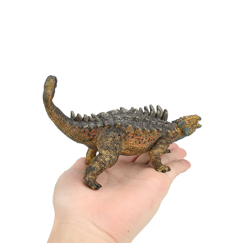 Пластиковая имитирующая Статуэтка дикого животного Ankylosaurus Jurassic Коллекция игрушек Фигурка динозавра