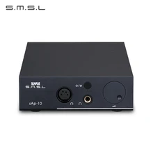 Новейший SMSL SAP-10 усилитель для наушников с полным балансом Линейный источник питания высокомощные усилители для наушников AMP 2* TPA6120A2 AMP