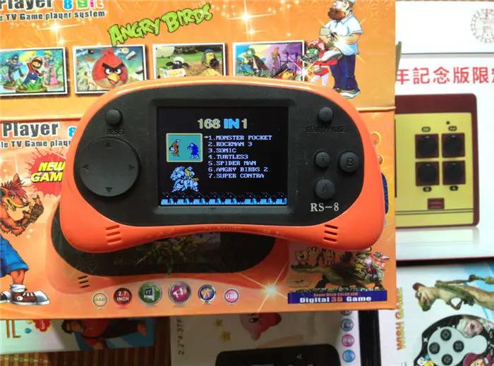 Consola De Juegos Reproductor Portátil Recargable 260 En 1 J Consola De Juegos Reproductor Portátil Recargable 260 En 1 J