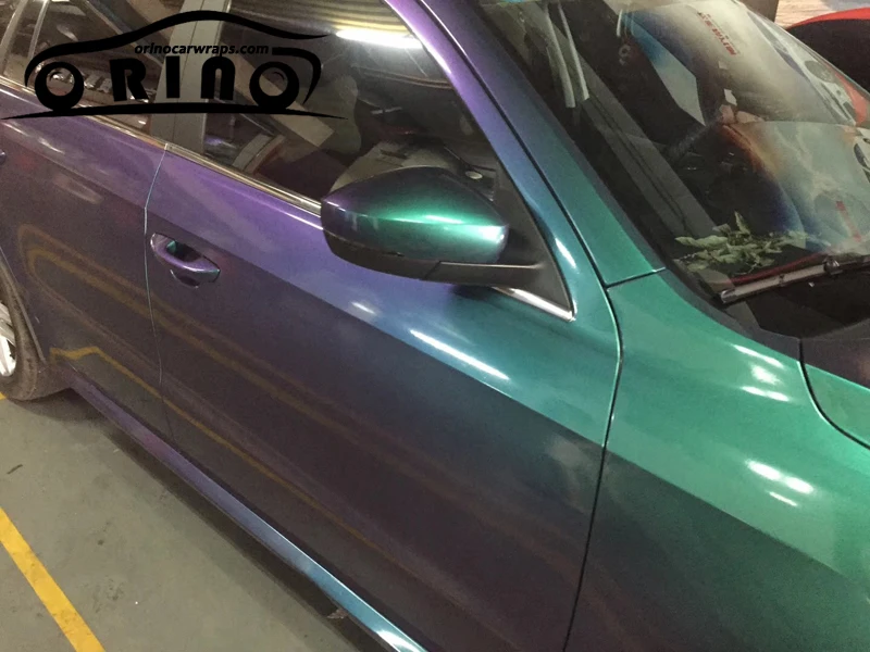 Glossy Pearl Chameleon Vinyl Wrap Film-11