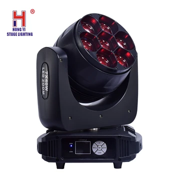 

lyre beam moving head led 7X40W Zoom RGBW Wash Effcect Light for Dj equipment