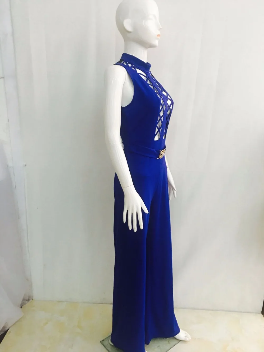 Jrry Повседневное рукавов выдалбливают Для женщин комбинезон Водолазка Топ