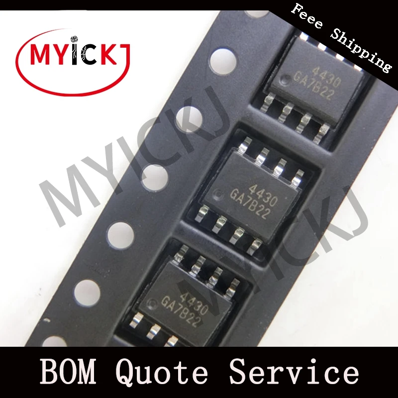 

10pcs AO4430 IC CHIP MOSFET N-CH 30V 18A sop 8 4430 new original