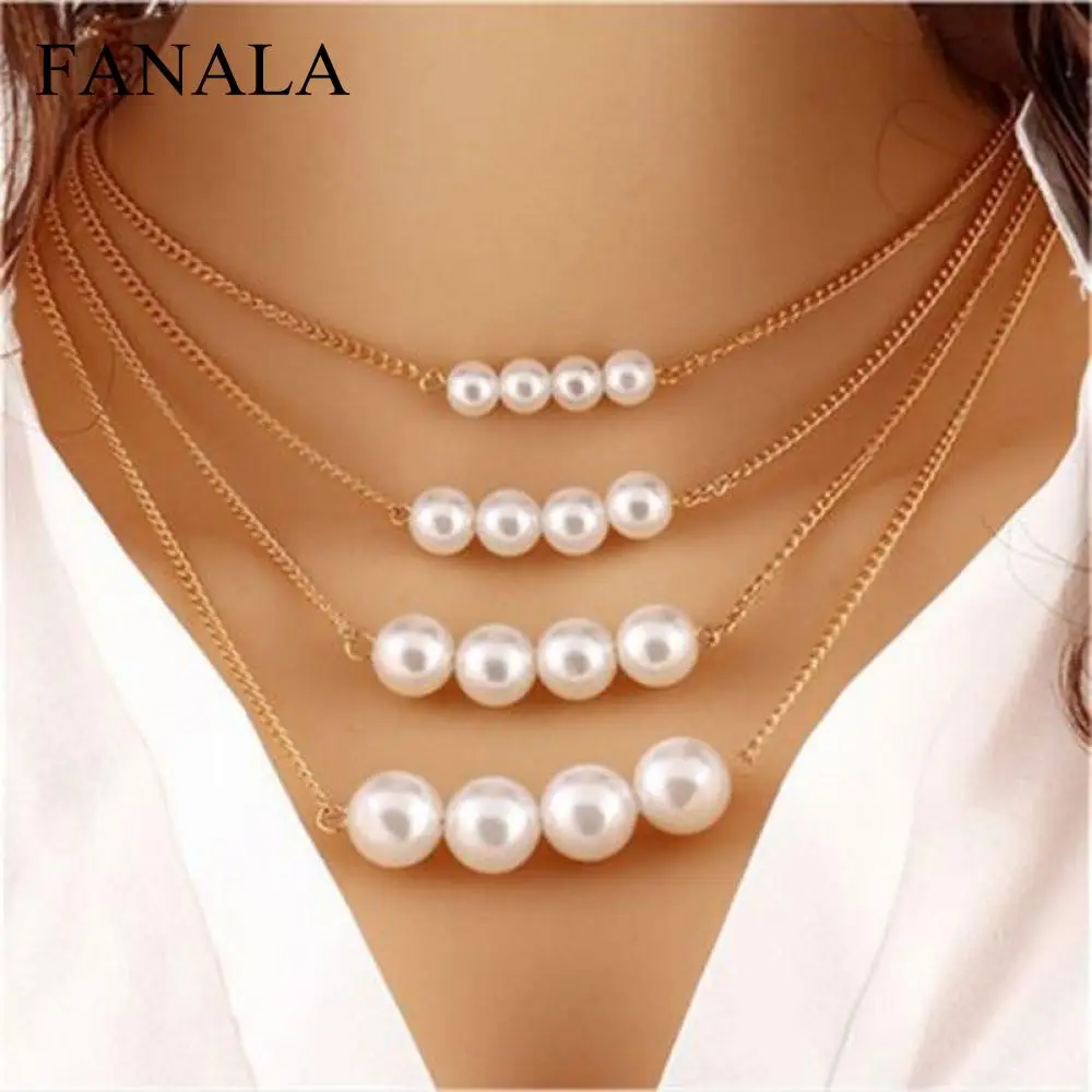 Imitation Pendant Chain Jewelry Choker Necklace Necklaces Punk Charm