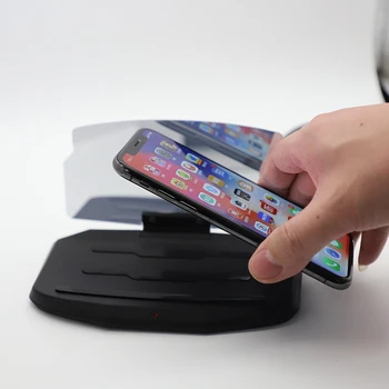

QI Wireless Charging Hud Mobile Navigation Bracket Multifunctional Folding For Mercedes-Benz Wireless Charging