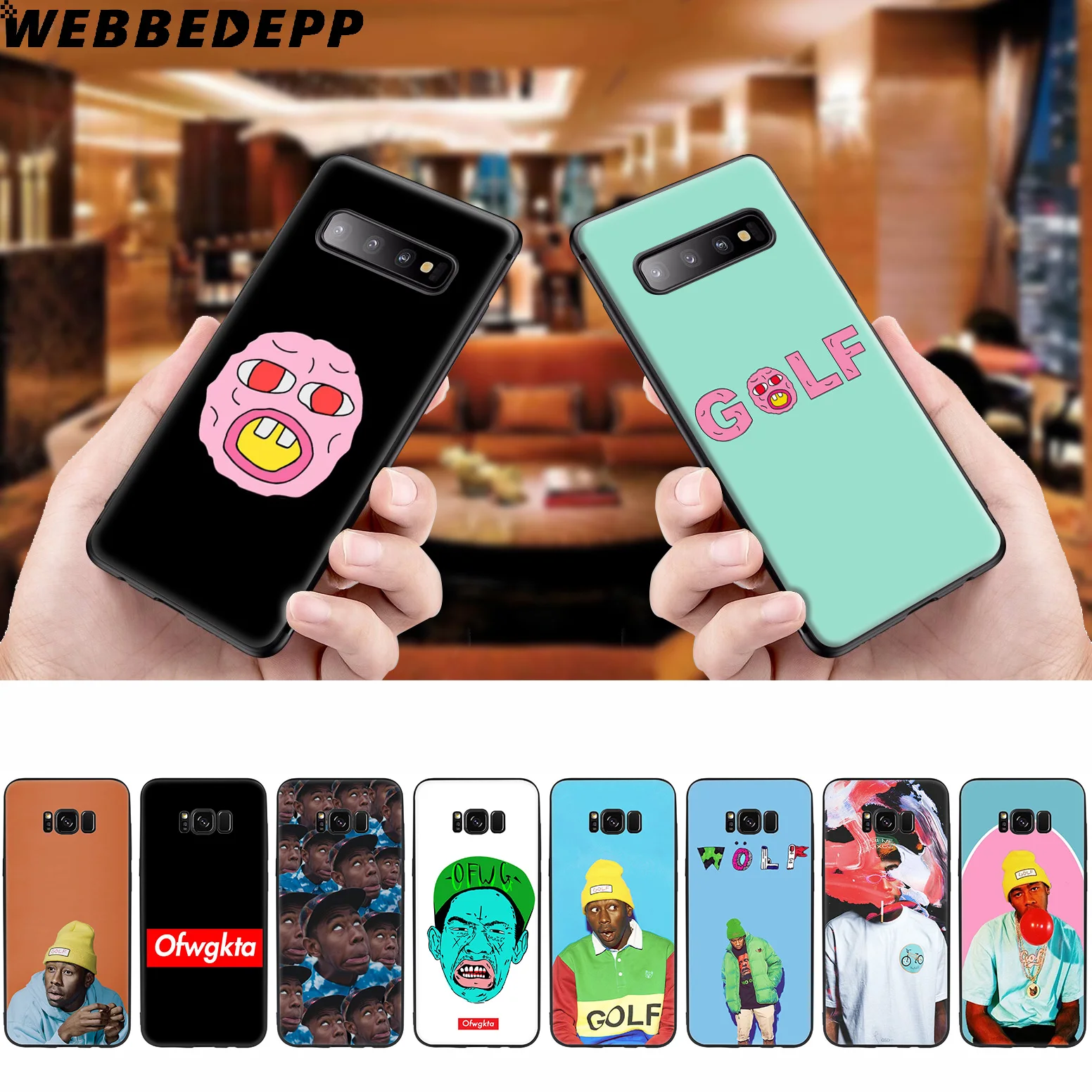 WEBBEDEPP Tyler The Creator мягкий чехол для Samsung Galaxy S10 S10e S9 S8 Plus S7 S6 Edge &amp J6 2018 Note 10 9 8 |