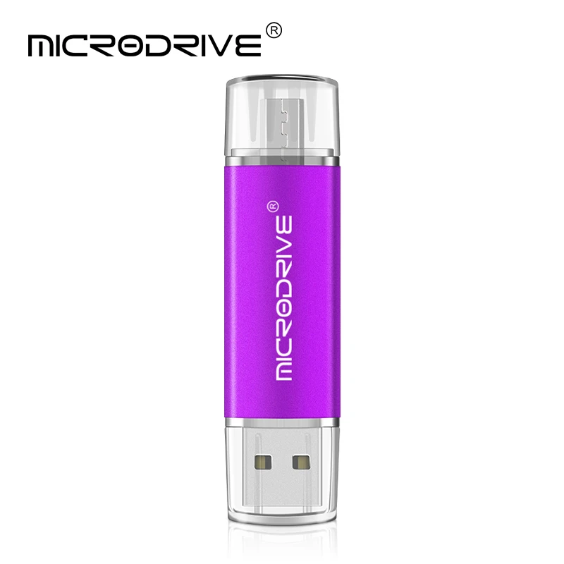 Флеш-накопитель MicroDrive OTG, 4 ГБ, 8 ГБ, 16 ГБ, usb карта памяти, флеш-накопитель, металлическая флешка, 32 ГБ, 64 ГБ, usb флеш-накопитель для телефона, логотип на заказ