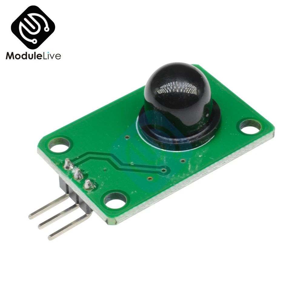 

Pyroelectric Infrared Sensor Human Body Detecting PIR Motion Sensor Module for Arduino MCU Board 120 degree