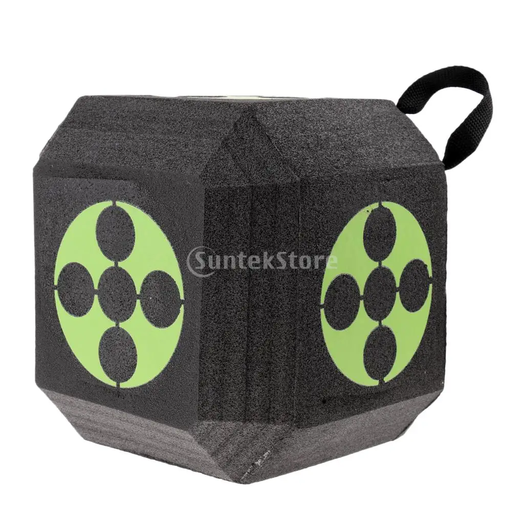Archery 3D Block Target Cube Self Recovery XPE Foam Hunting Shooting Practice for all Arrow Types
