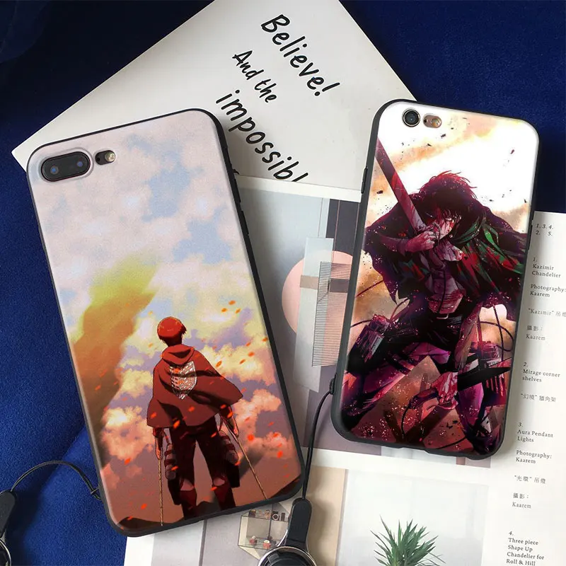 

Attack on Titan Levi Coque soft silicone TPU Phone Case cover Shell For Apple iPhone 5 5s Se 6 6s 7 8 Plus X XR XS MAX