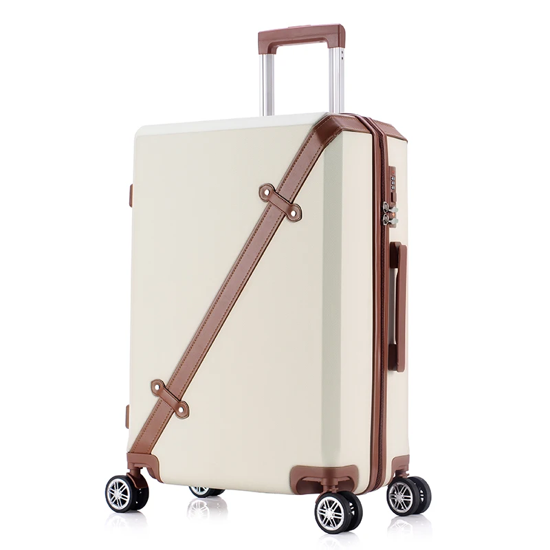 Universal wheels trolley luggage male 24 suitcase travel bag female password box 20,wholesale