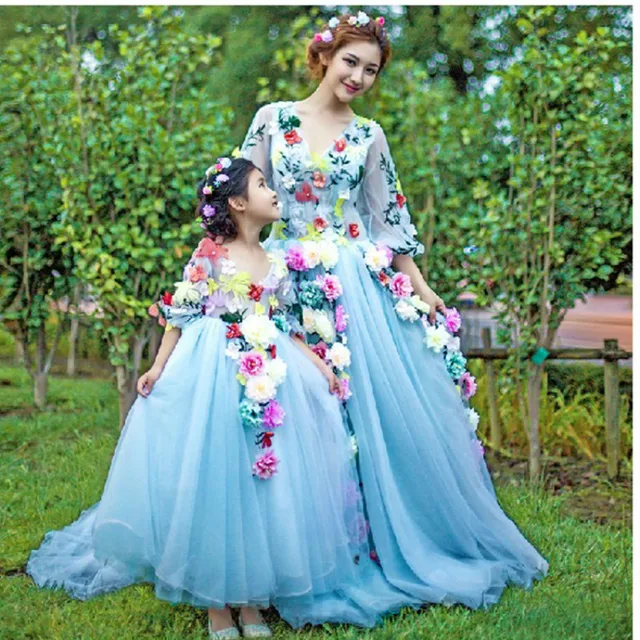 Free shipping High quality Flower girl dresses First