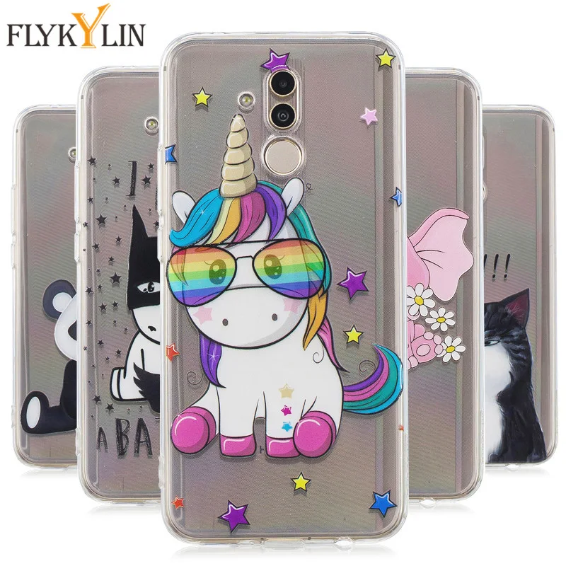 

For Huawei Mate 20 Lite case Huawei Mate 10 Lite Silicone Soft TPU Cartoon Painted Case For Huawei Mate 20 Lite Cover Caque