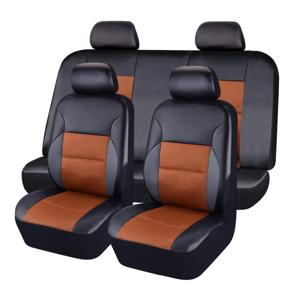 Car-pass 2019 New Leather Auto Car Seat Covers Universal Automotive car seat cover for car lada granta toyota nissan lifan x60 1-2