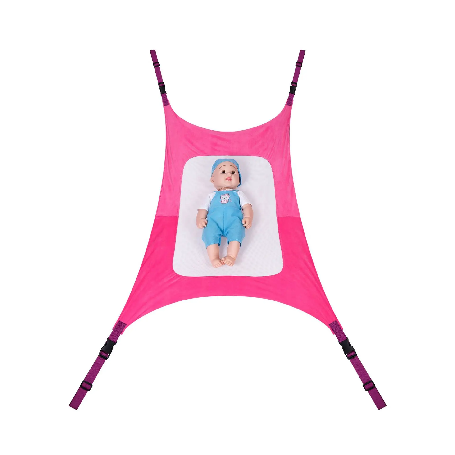 Baby Bed Newborn Hammock Detachable Easy To Carry Folding Crib Male and Female Baby Adjustable Elastic Bed Travel Bed Baby Nest