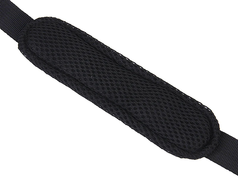 Black Adjustable  Nylon Padded Saxophone Sax Neck Strap with Plasitc Snap Hook