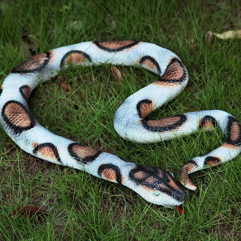 Creepy Halloween scary Decor props square terrorist toys simulation large snake Python 1.03 |