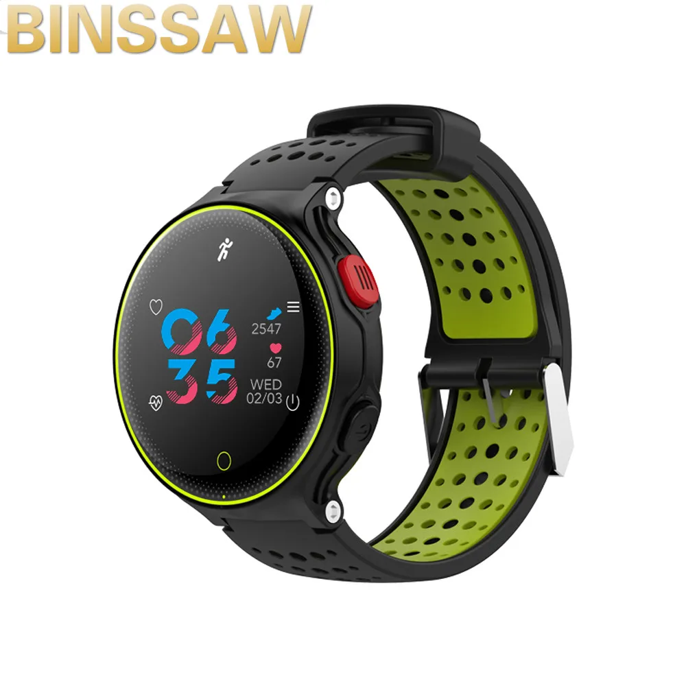 

BINSSAW Superior X2 plus Sport Bluetooth Color Screen Smart Bracelet Blood Pressure Heart Rate Monitor Fitness Tracker Wristband