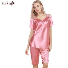 Сексуальное женское белье с длинным рукавом шелковые пижамы для Для женщин шелковые пижамы атласная пижама Новинка года сезон: весна–лето пижамы Пижама домашняя одежда