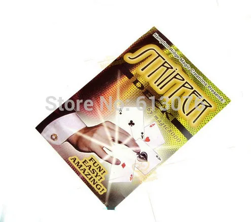 Goede Stripper Deck Goocheltrucs Voor Professionele Goochelaars Koos de Geselecteerde Kaart Magie Close Up Illusies Gimmick Props