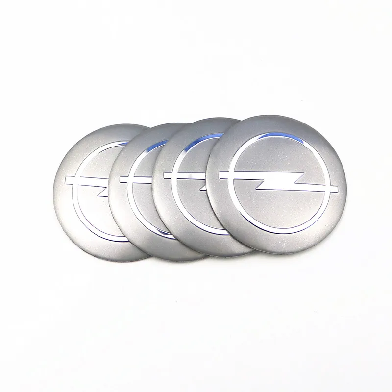 

Car Styling 4Pcs Wheel Center Hub Cap Stickers 56.5mm emblems for Opel astra opel astra h astra g insignia Opel mokka car