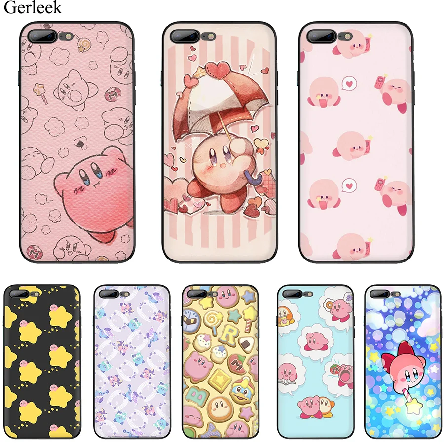Чехол для мобильного телефона I Love Kirby Club из ТПУ iPhone 6 6s 7 8 Plus 11 Pro X XR XS Max SE 5 5S |