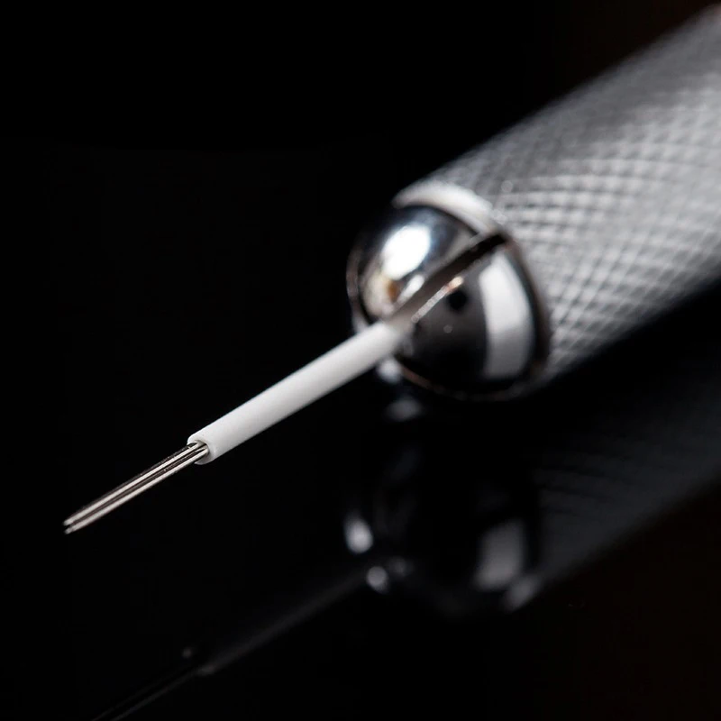 100pcs Circular R5 LINER Microblading Needles Eyebrow Blade SHADING 5