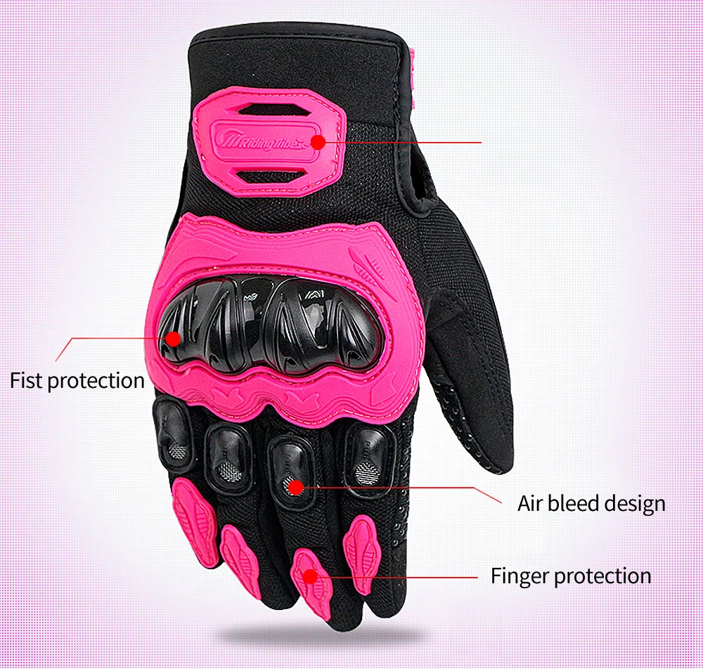 Motorcycle Gloves for Men Woman Breathable Non-slip Touch Screen Riding Racing Driving Outdoor Sport Protective Gloves MCS-21