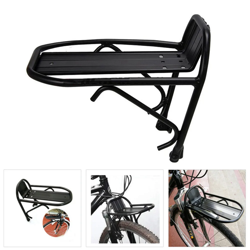 Aluminum Alloy MTB Road Bike Bicycle Front Rack Carrier Luggage Shelf Cycling US