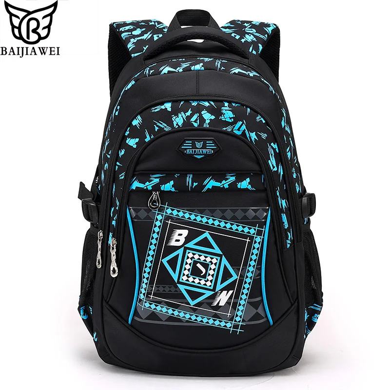 2017 New Arrival Children School Bags High Quality Nylon Backpacks Lighten Burden On Shoulder For Kids