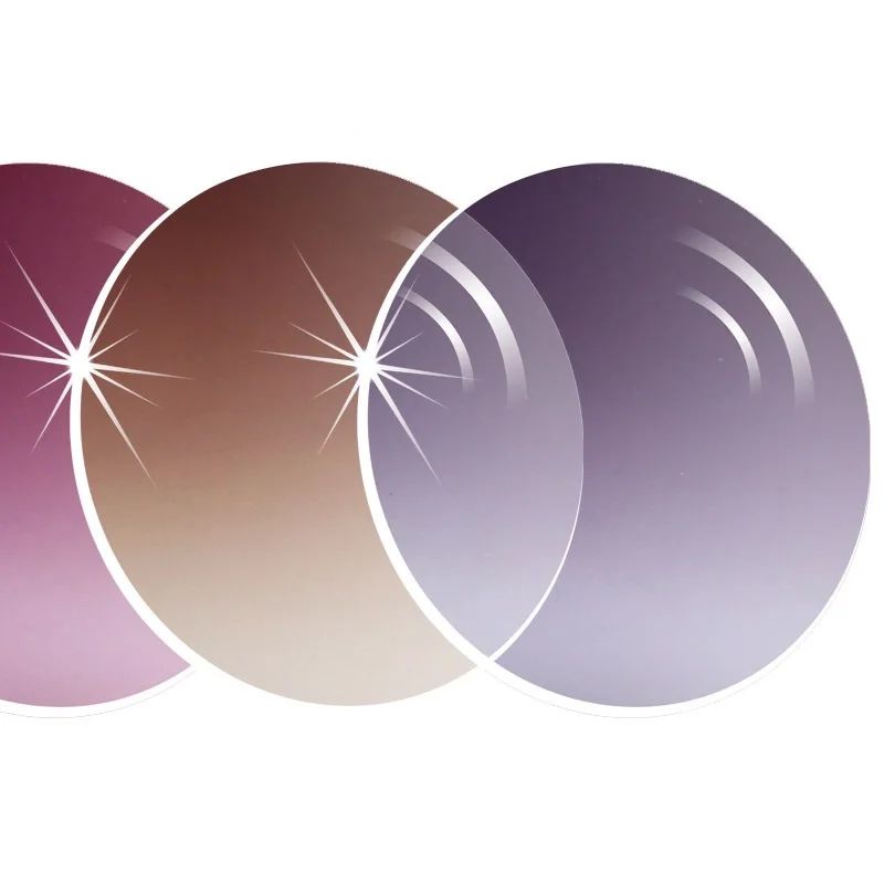 

Vazrobe 1.56 Index Gradient Lens Brown Grey Red Purple Pink Lens Prescription Optic Lenses Anti Reflection Scratch UV400
