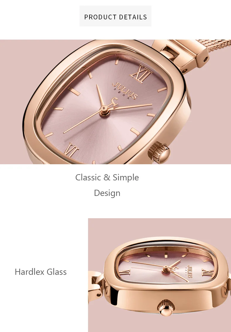 Horas Senhora Moda Fina Pulseira de Aço