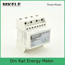 5(100) а 3*230/400 В небольшой многофазный MK-LEM022SJ мини din-рейка электронный счетчик энергии