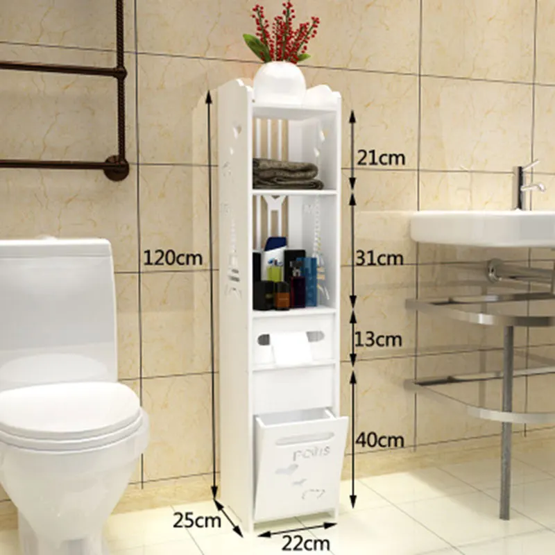 Modern Simple Bathroom Vanity Floor Standing Storage Cabinet