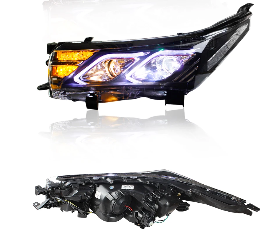 AcooSun LED Car Headlight Assembly For Toyota Corolla 2014 2015 DRL Turn Signal Lights Projector Lens Plug and Play Head Light (18)