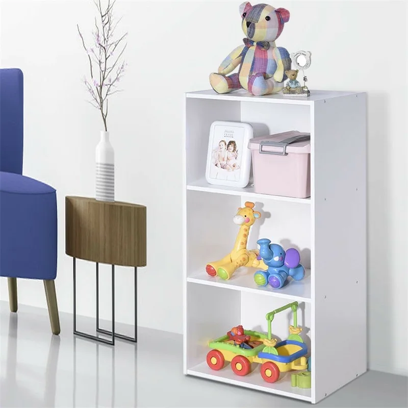 cheap Open Shelf Bookcase Modern Storage Display Cabinet Modern Book Shelf Furniture HW60198