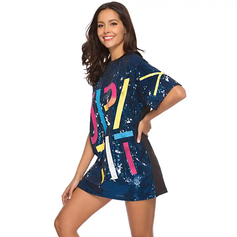 Spirit sequin shirt dress Clearance