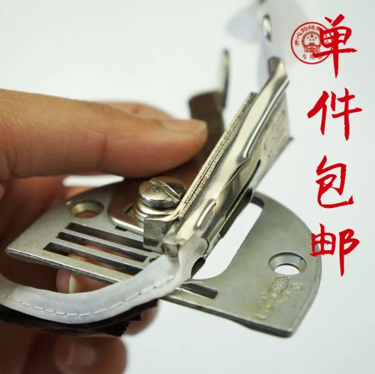 

overlock folder TAPE SIZE 40MM A10 hemmer Right Angle Bias Binder for lockstitch machine Binding of curve edge