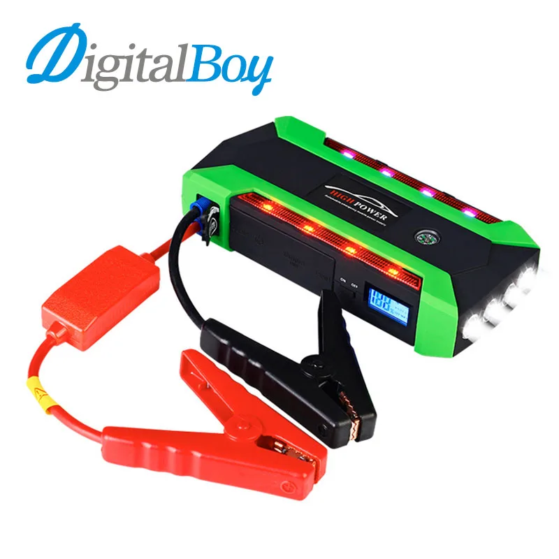 New Quality 20000mah 12V Multi Function Emergency Car Jump Starter 4USB