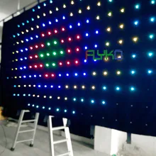 Противопожарные СВЕТОДИОДНЫЙ занавес светодиодный экран занавеска p18